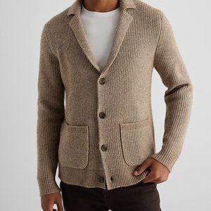 Ribbed Sweater Blazer